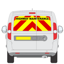 Vauxhall Combo 2012 on Window Panels (VCOM003)